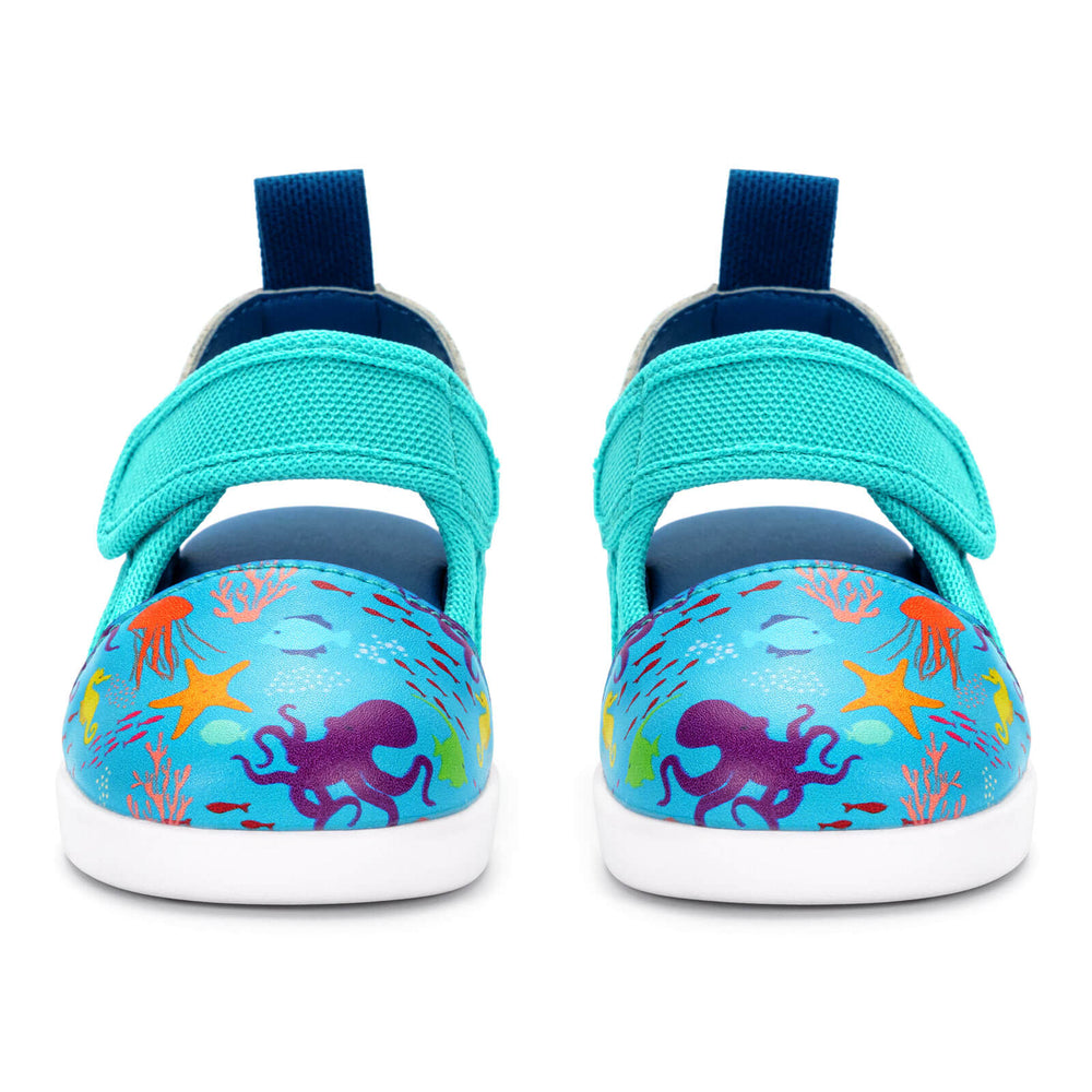 
                  
                    Secret Seascape Squeakerless Toddler Sandals | Blue
                  
                