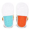 Crab Squeakerless Toddler Sandals  | Red/Tan