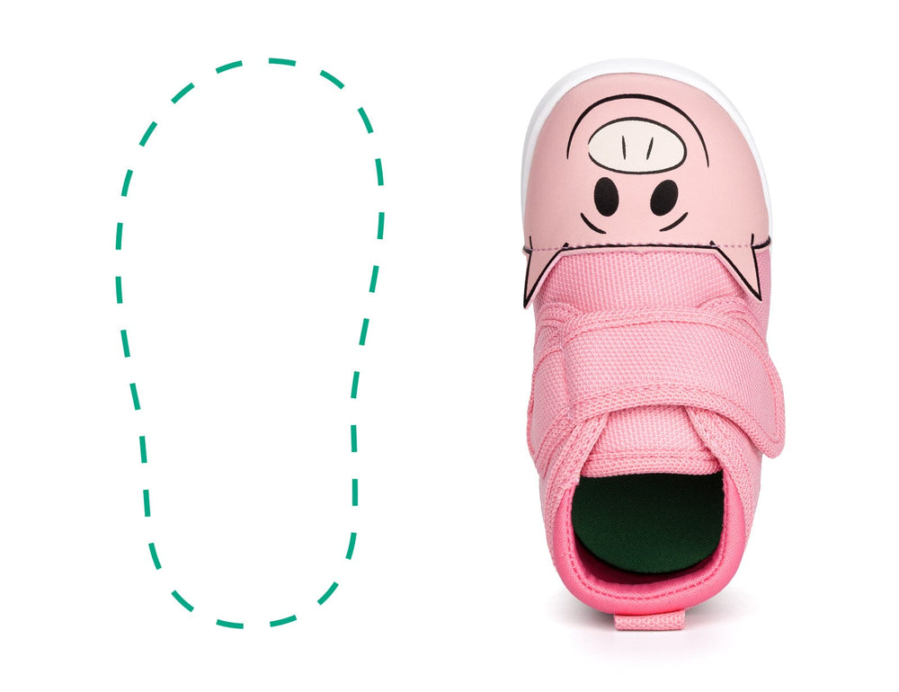 ikiki Friends, Mo Willems' Piggie Single Shoes ikiki® Shoes 3 Pink Right Shoe Only