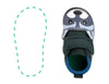 Raccoon Squeakerless Single Shoes | Gray ikiki® Shoes 3 Grey Right Shoe Only
