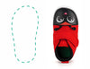 Ladybug Squeaky Single Shoes | Red ikiki® Shoes 3 Red Right Shoe Only