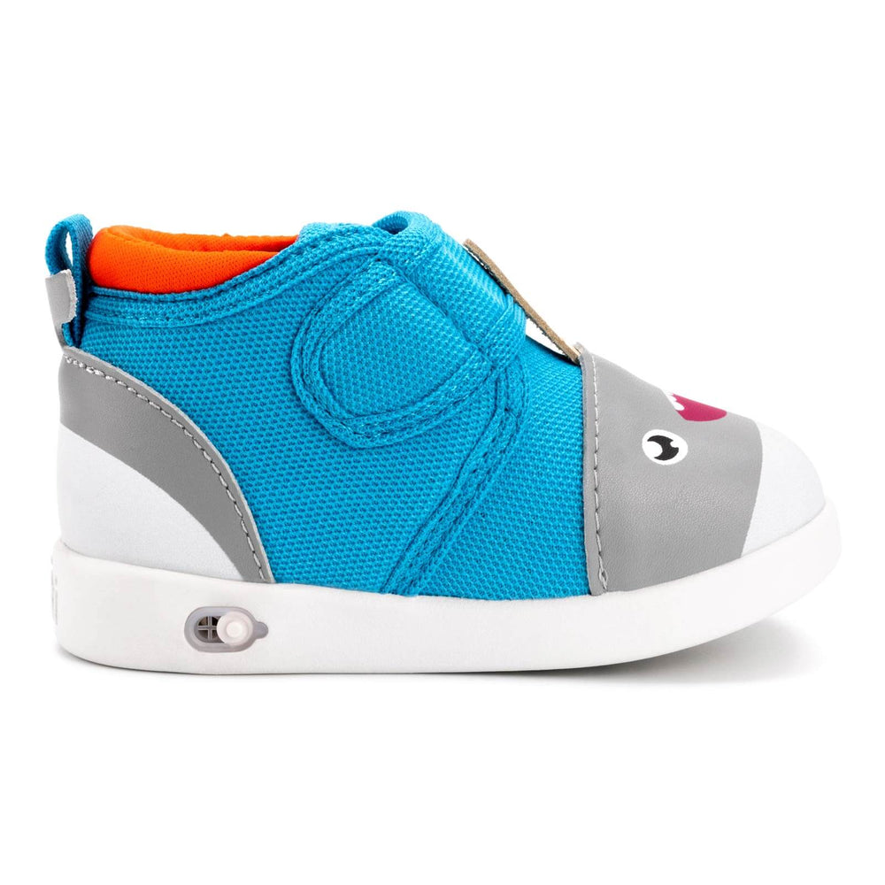 Narwhal Squeaky Toddler Shoes | Blue