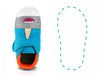 Narwhal Squeaky Single Shoes | Blue ikiki® Shoes Size 3 Left Shoe Only 