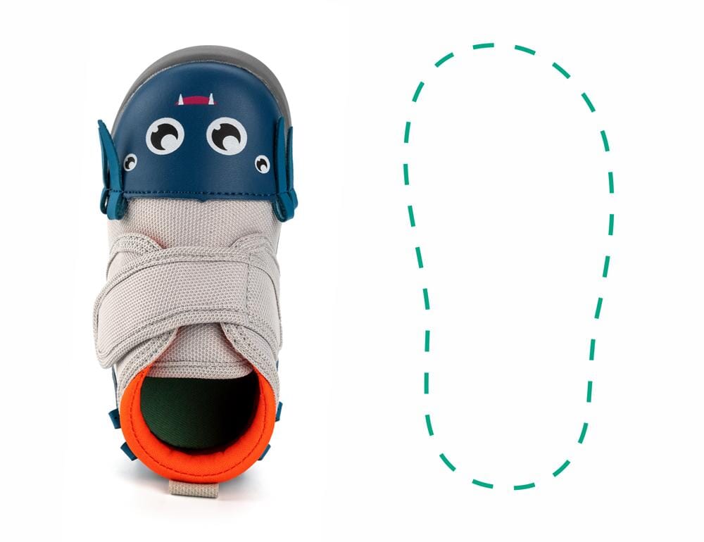 Spider Squeaky Single Shoes | Blue/Gray ikiki® Shoes 3 Grey Left Shoe Only