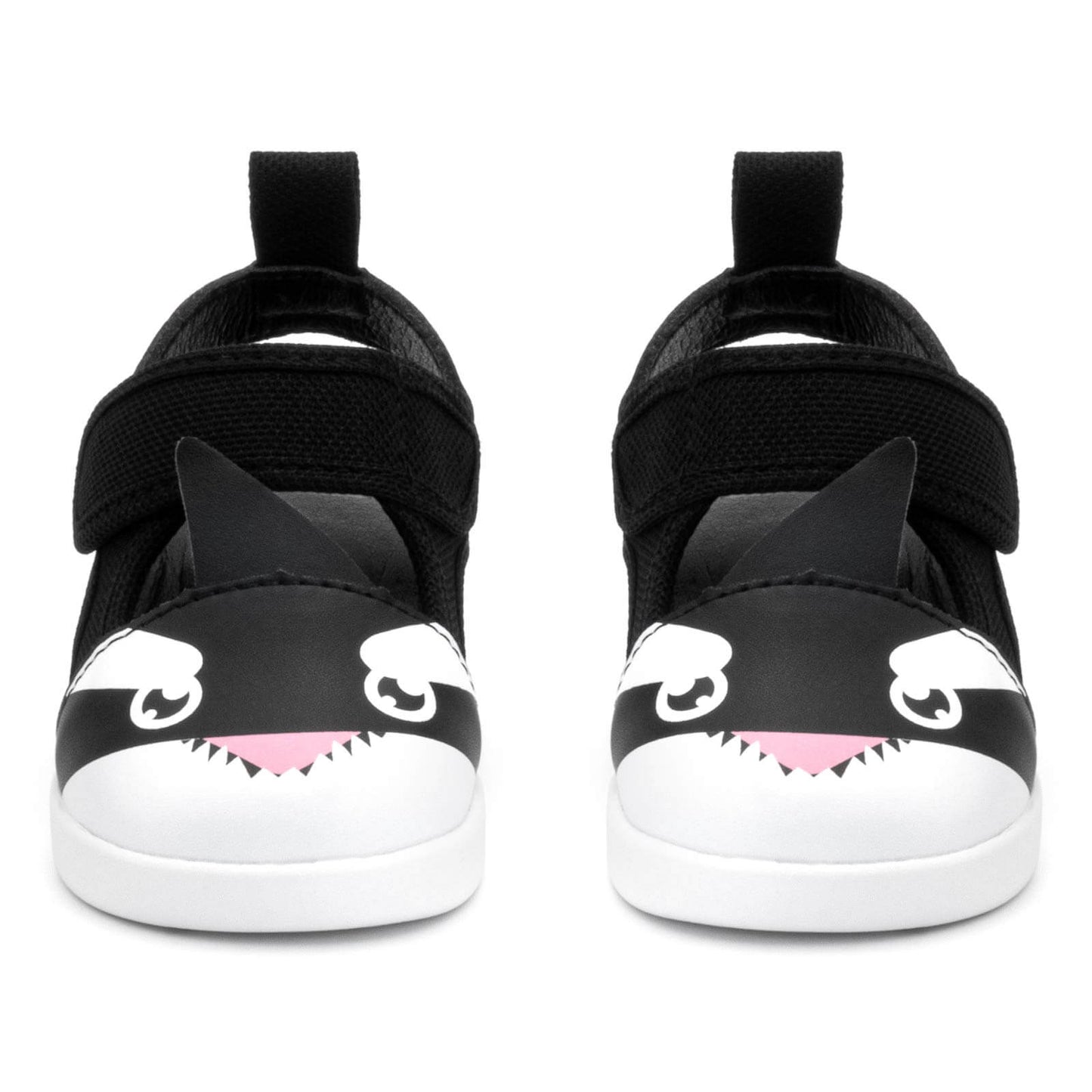 
                  
                    Killer Whale Squeaky Toddler Sandals | Black
                  
                