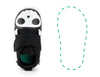 Skull & Crossbones Pirate Single Shoes | Black/White ikiki® Shoes Size 3 Left Shoe Only 