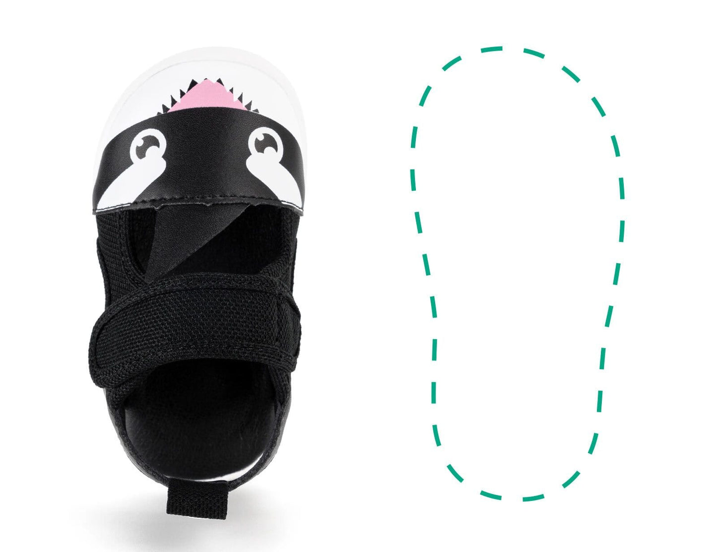 
                  
                    Killer Whale Squeaky Single Sandals | Black ikiki® Shoes 3 Black Left Shoe Only
                  
                